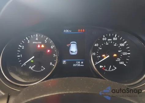 2021 Nissan Rogue Sport S Awd Xtronic Cvt из США, поврежденный, VIN JN1BJ1AW4MW423054